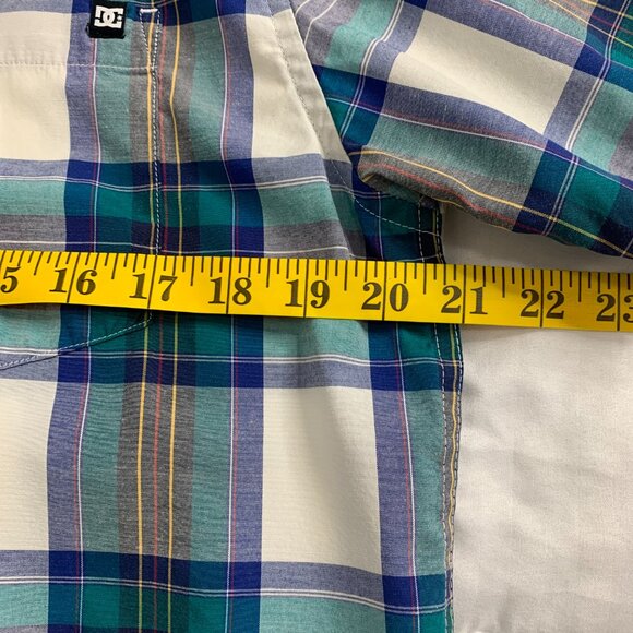 Dolce & Gabbana Men’s Short Sleeve Plaid Shirt – Medium - Picture 6 of 8